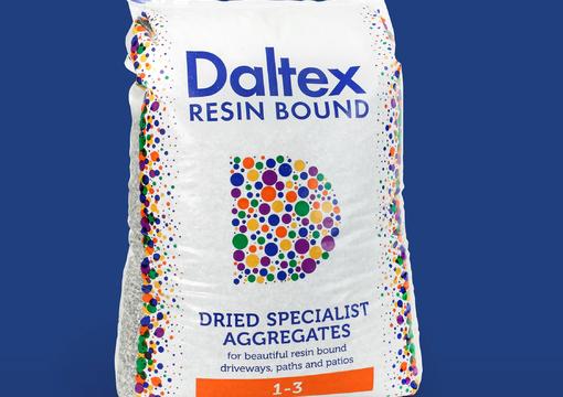 New Bag Design for DALTEX Resin Bound Aggregates Helps Contractors On-Site